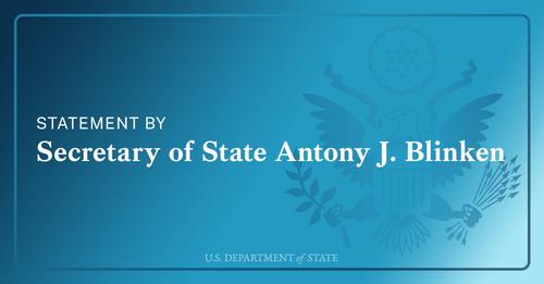 Letter To The US Secretary Of State Antony Blinken Regarding Visa Restrictions For Election Criminals