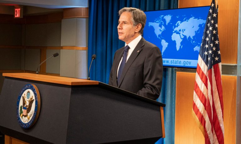 Letter To US Secretary Of State Antony Blinken Regarding Election Security In Bangladesh